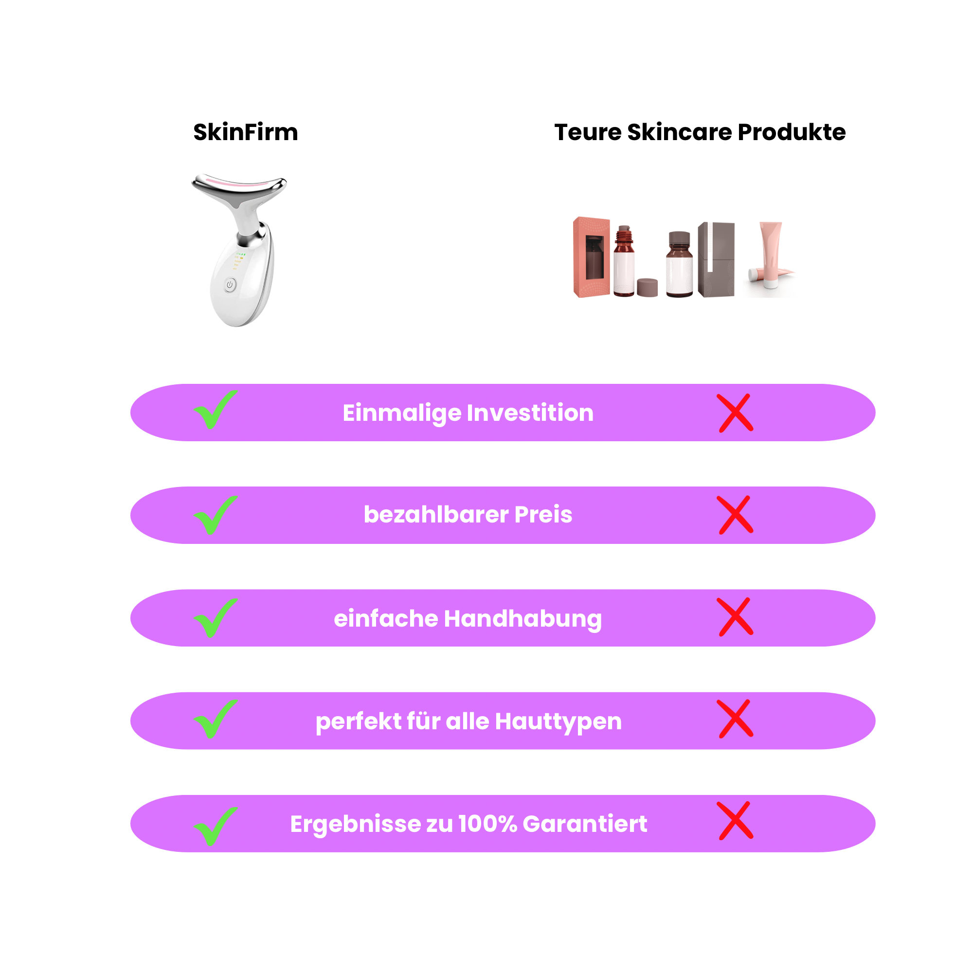 EMS GuaSha | Beauty Tool mit Lichttherapie