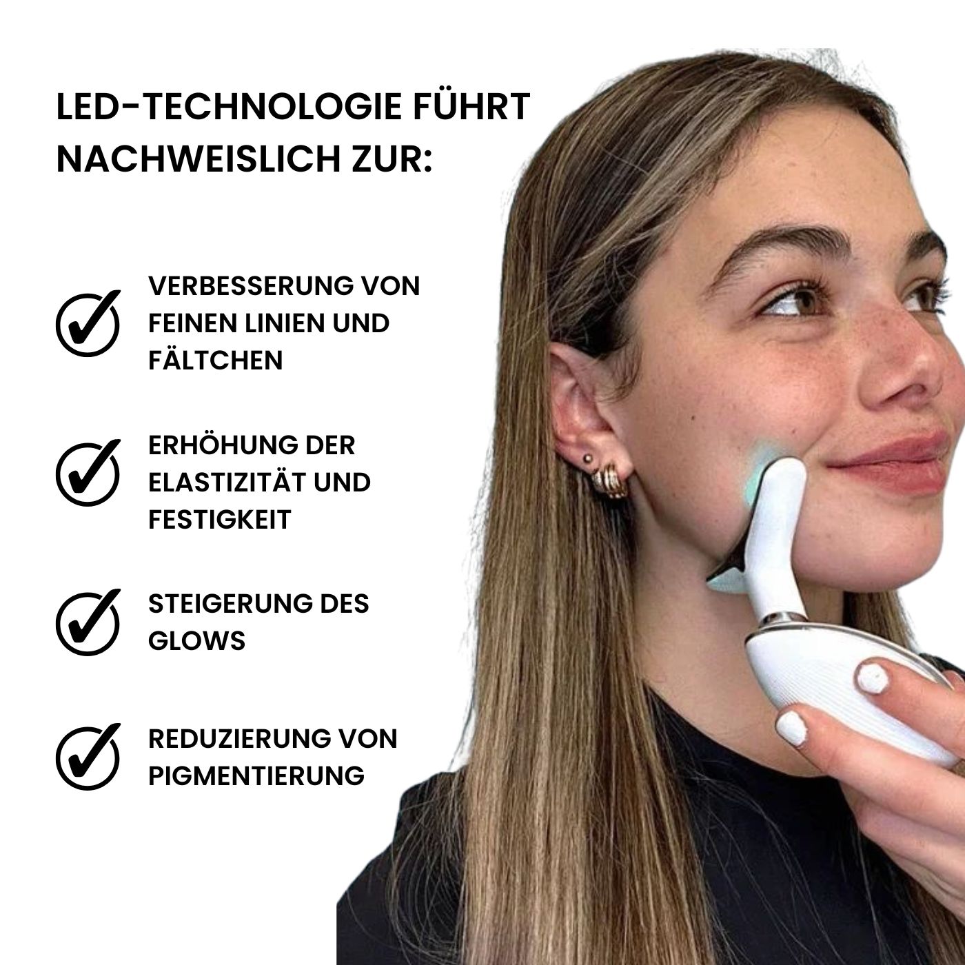 EMS GuaSha | Beauty Tool mit Lichttherapie