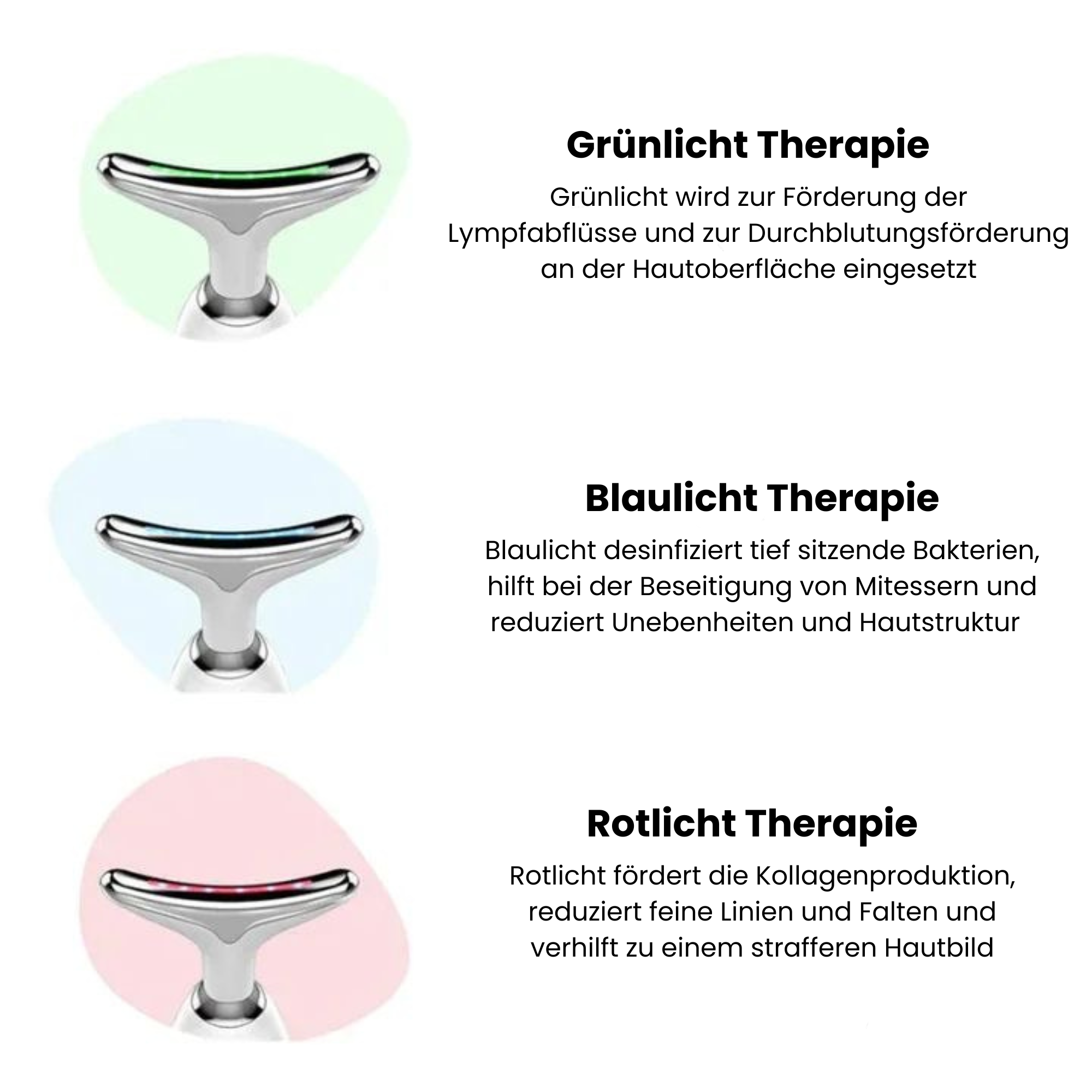 EMS GuaSha | Beauty Tool mit Lichttherapie