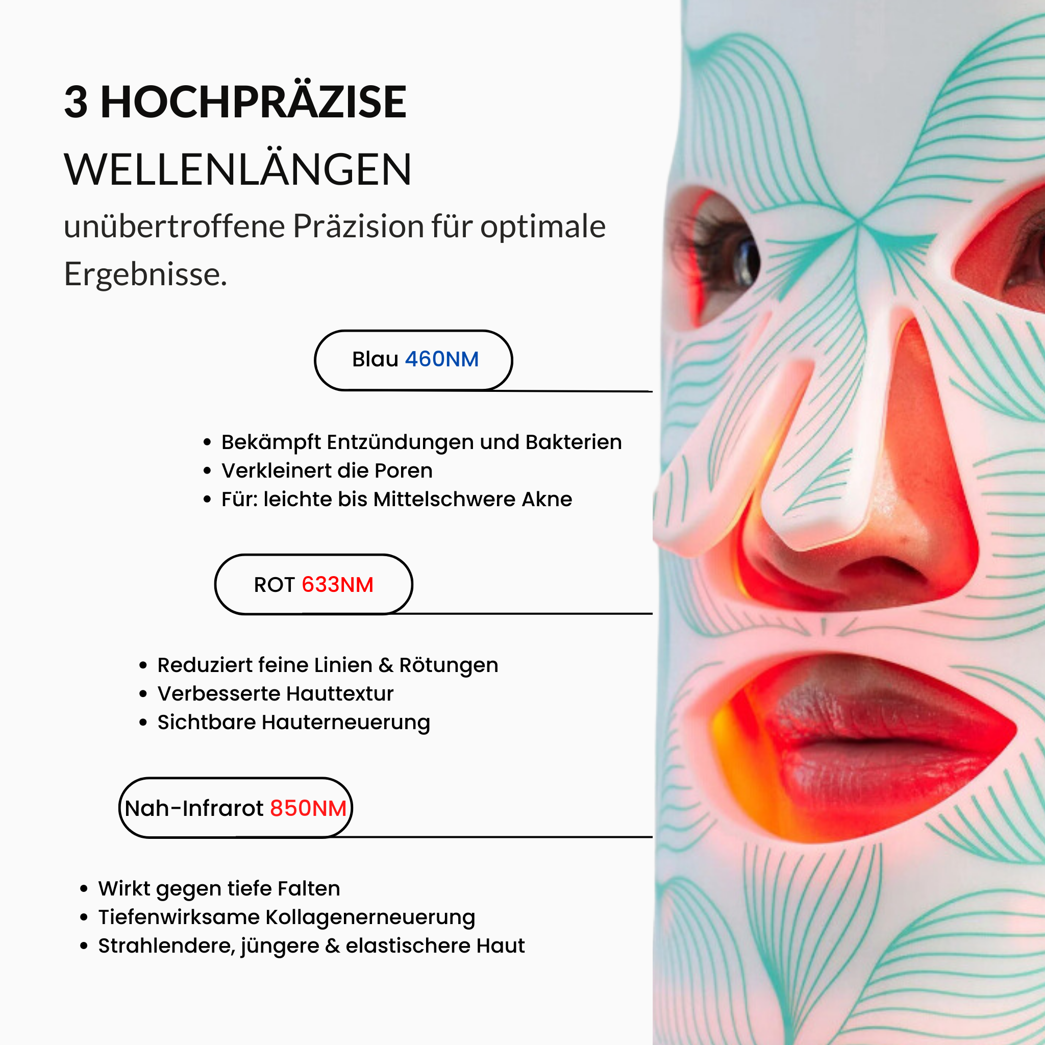 #1 LED Face Mask